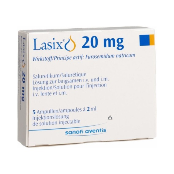 Lasix 20 mg / 2 ml Sanofi