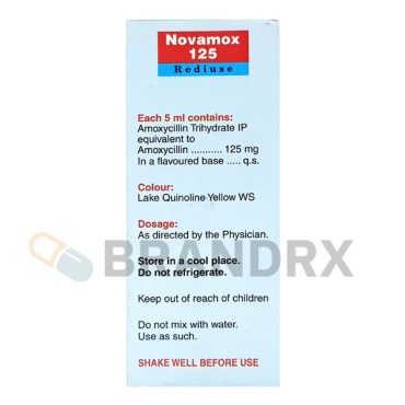 Novamox Rediuse 125 mg/5 ml Cipla
