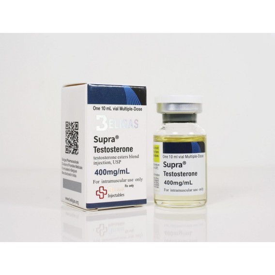 Beligas Pharma Supra Testosterone Ester Blend: 10ml/Vial, 400 mg/ml Beligas
