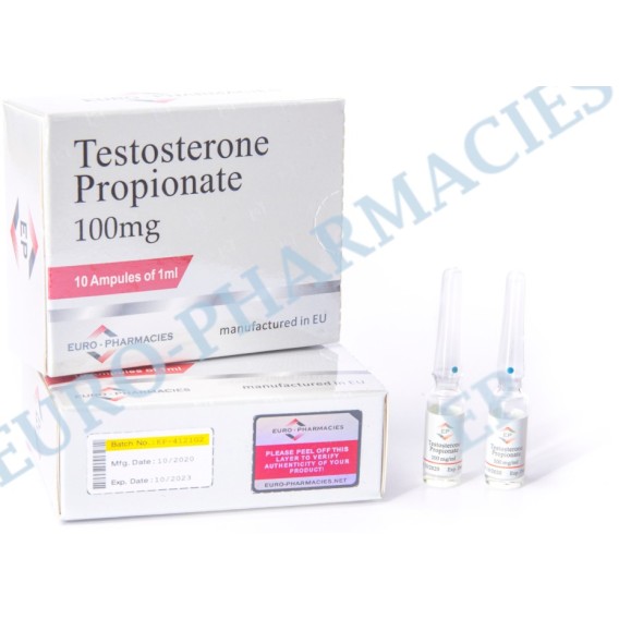 10 amp-Testosterone Propionate – 100mg-ml 1ml-amp EU Euro-Pharmacies 