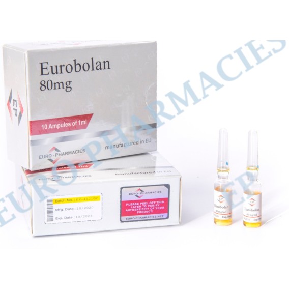 10 amp-Eurobolan (Tren Hexa) – 80mg/ml 1ml-amp EU Euro-Pharmacies 