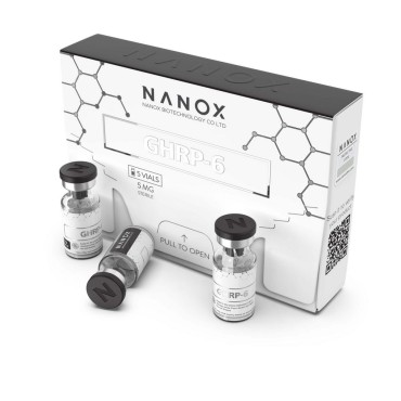 GHRP-6, 5 VIALS x 5MG	Nanox Nanox